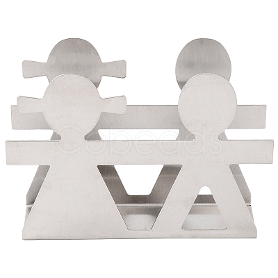 304 Stainless Steel Napkin Holder DJEW-GF0001-15-1