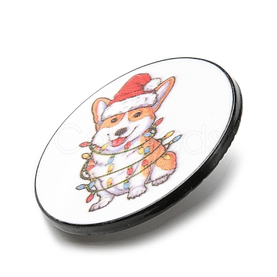 Christmas Theme Alloy Brooch JEWB-R019-01-1