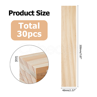 Wood Craft Board WOOD-WH0064-61B-1