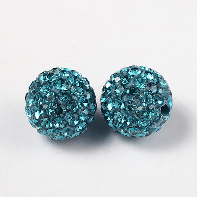 Pave Disco Ball Beads RB-H258-10MM-229-1