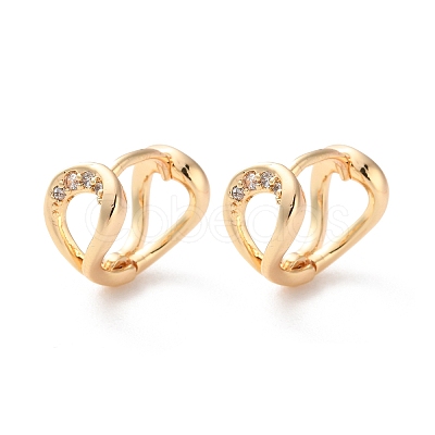 Rack Plating Brass Hoop Earrings EJEW-S241-24G-1