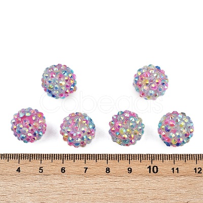 AB-Color Resin Rhinestone Beads RESI-S315-14x16-11-1