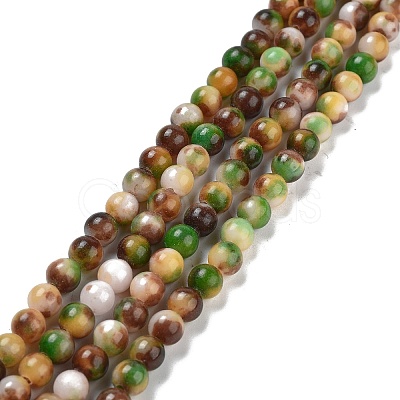 Jade Beads Strands G-D264-6mm-XH12-1