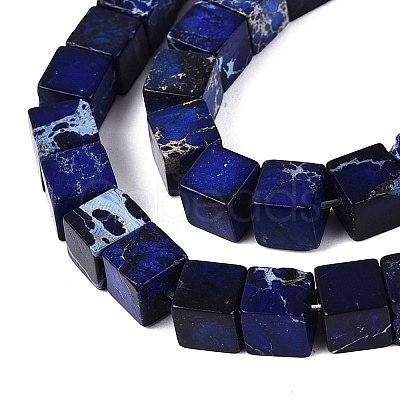Natural Imperial Jasper Beads G-Q606-43A-01-1