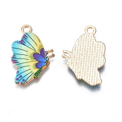 Printed Alloy Pendants PALLOY-N168-003D-1