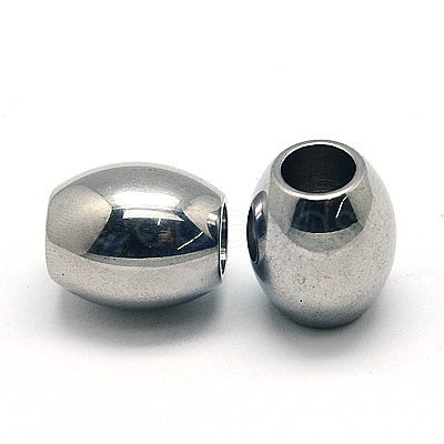 Tarnish Resistant 304 Stainless Steel Beads STAS-E035-1A-1