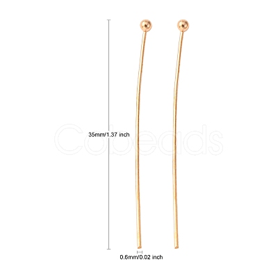 Brass Ball Pins X-KK-L048-01-1
