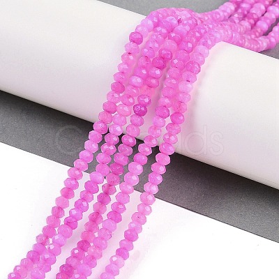 Natural White Jade Beads Strands G-Z069-01F-1
