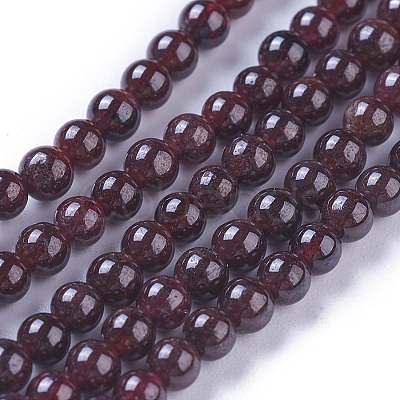 Natural Garnet Beads Strands G-P433-28A-1