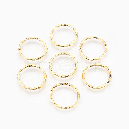 Tibetan Style Linking Rings X-PALLOY-A017-AG-FF-1