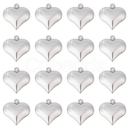 100Pcs 316 Surgical Stainless Steel Pendants STAS-SC0004-47-1