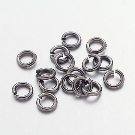 Brass Open Jump Rings JRC5MM-B-1