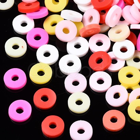 Handmade Polymer Clay Beads CLAY-T019-02B-08-1