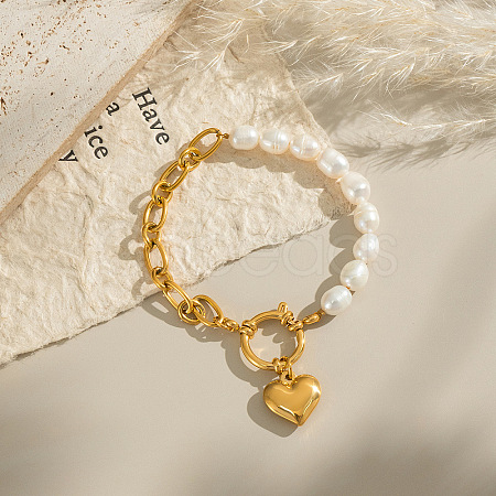 304 Stainless Steel Charm Bracelets QS7539-1