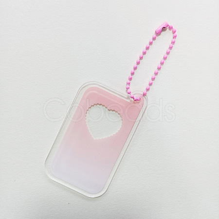 Gradient Acrylic Disc Pendant Decoration PW-WG98196-03-1