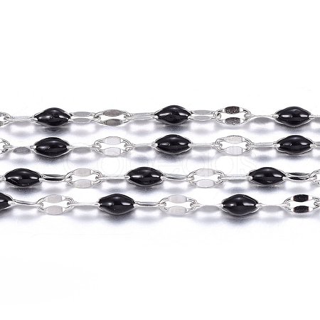 304 Stainless Steel Link Chains CHS-F002-B07-1