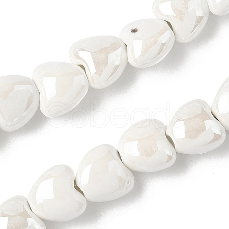 Handmade Porcelain Beads Strands PORC-Z002-02E-1