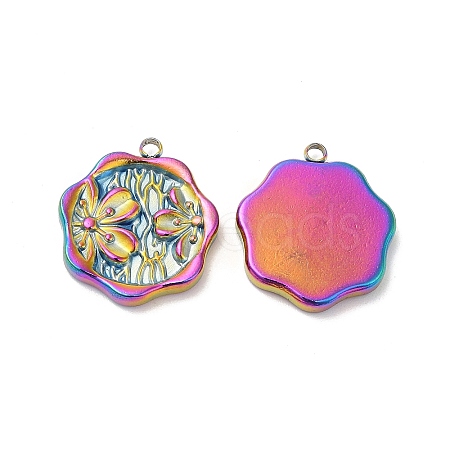 304 Stainless Steel Pendants STAS-H214-22RC-1