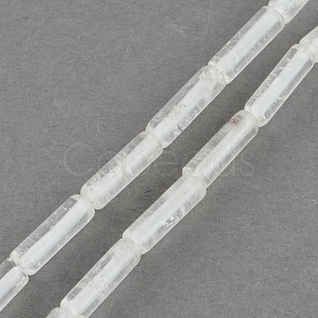 Natural Quartz Crystal Beads Strands X-G-R181-22-1