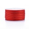 Polyester Braided Cords, for Jewelry Making Beading Crafting, Red, 2mm, about 21.87 yards(20m)/roll