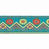 Ethnic Style Embroidery Polyester Ribbons OCOR-XCP0001-23B-3