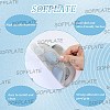 8Pcs PEVA Bathtub Anti-slip Stickers with Scraper DIY-SP0006-68-6
