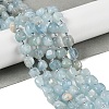 Natural Aquamarine Beads Strands G-A254-A01-01-2