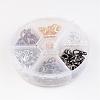 1 Box 240PCS 6 Colors Zinc Alloy Lobster Claw Clasps Jewelry Making Findings PALLOY-X0012-B-4
