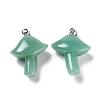 Natural Green Aventurine Pendants G-R480-02A-4