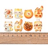 Opaque Resin & Enamel Cabochons RE-B003-02-2