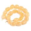 Natural Orange Calcite Beads Strands G-L505-11-3