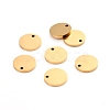 Ion Plating(IP) 304 Stainless Steel Charms STAS-I141-03D-G-1