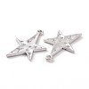 Rack Plating Alloy Pendants FIND-I037-30S-3