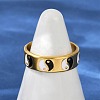 304 Stainless Steel Adjustable Cuff Rings RJEW-Q015-01G-C-4