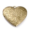 304 Stainless Steel Locket Pendants X-STAS-O147-02B-1