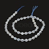 Natural White Topaz Beads Strands G-O201B-30-2