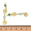 Glass Beaded Pendants KK-P242-18G-02-3