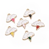 Alloy Enamel Pendants ENAM-G213-20LG-1