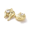 Rack Plating Alloy Glass Pendants FIND-I037-08LG-01-3