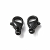 Spray Painted 304 Stainless Steel Lobster Claw Clasps STAS-R120-01A-02-1