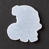 Christmas Theme DIY Santa Claus Pendant Silicone Statue Molds DIY-K054-14-3