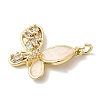 Brass Micro Pave Cubic Zirconia Pendants X-KK-H529-49G-2