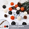 15Pcs 3 Colors Wicker Rattan Balls AJEW-SC0004-25A-6