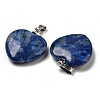 Natural Sodalite Pendants G-G956-B72-FF-2