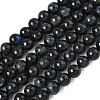 Grade B Natural Tiger Eye Beads Strands G-F591-18-8mm-03-2