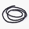 Electroplate Glass Bead Strands EGLA-G014-2mm-02-2