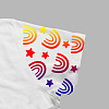 2Pcs 2 Style Acrylic Tie-Dye Template DIY-CP0008-78B-3