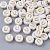 Plating Acrylic Beads PACR-R242-01U-1