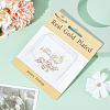 Brass Micro Pave Clear Cubic Zirconia Pendants ZIRC-BBC0002-47-6
