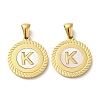 Ion Plating(IP) 304 Stainless Steel Pendants STAS-I204-K-G-1